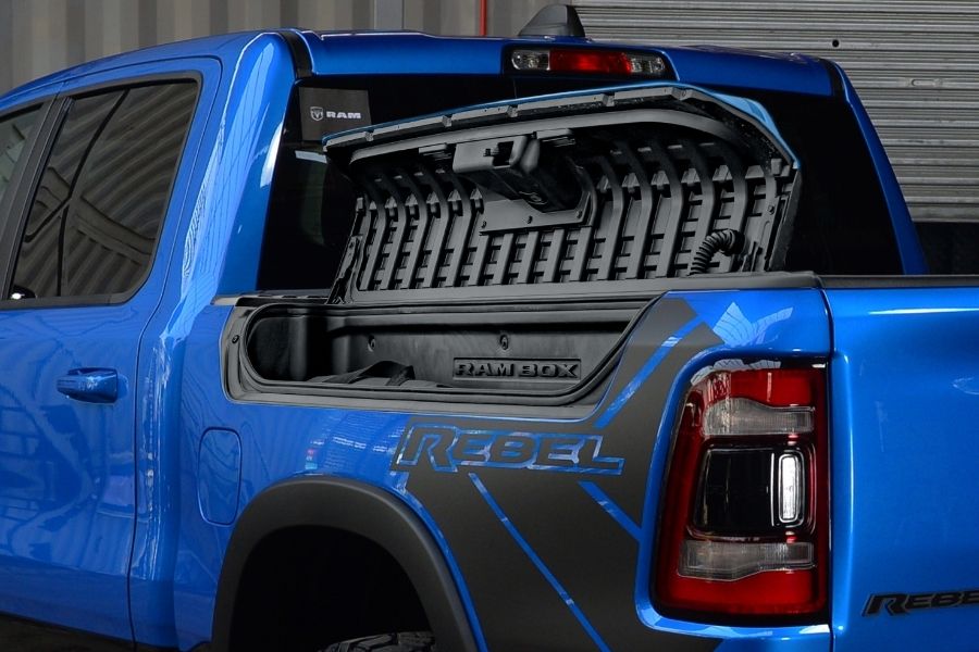 ram truck with rambox