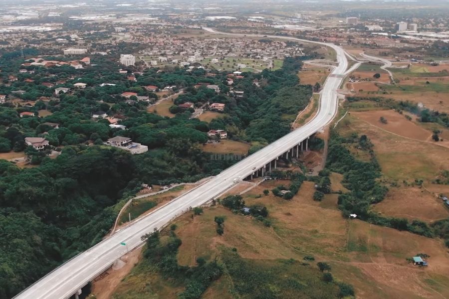 CALAX drone video shows progress at Silang East Interchange