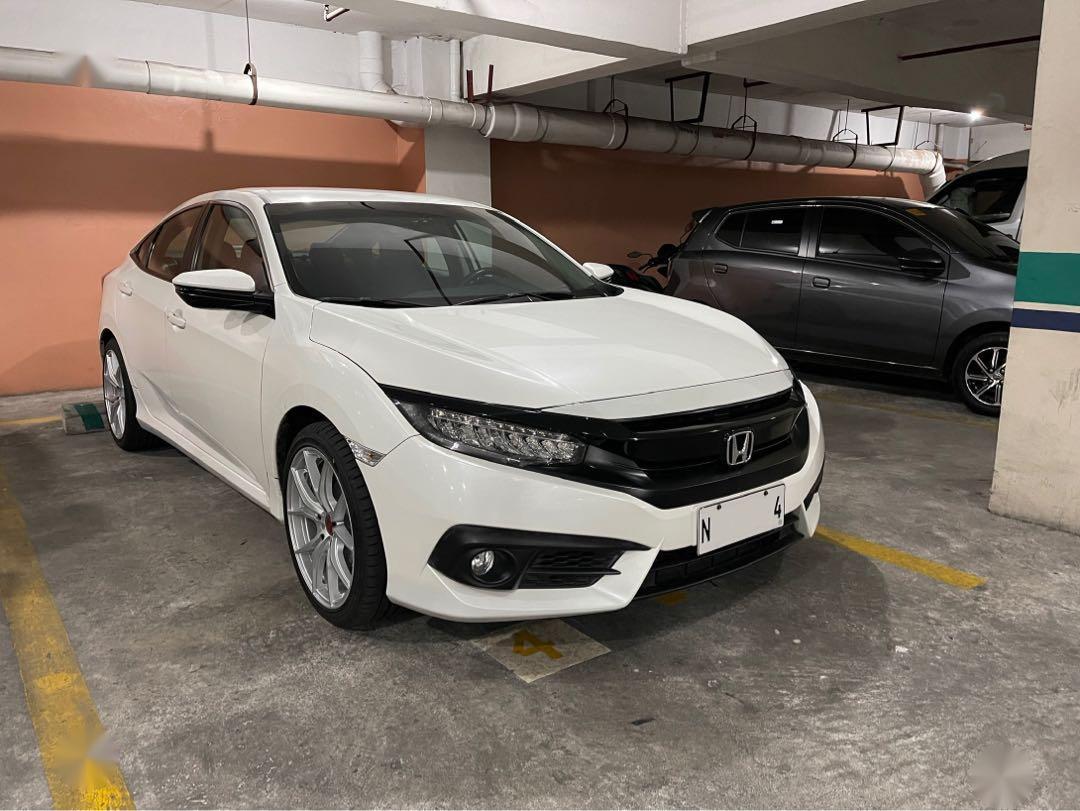 Pearl White Honda Civic 2017 for sale in Automatic 794749