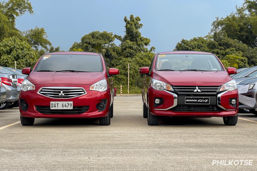 Mitsubishi Mirage G4 Old vs New: Spot the differences 