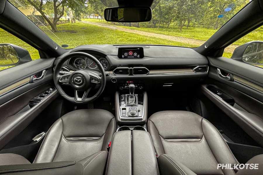 A picture of the interior of the CX-8