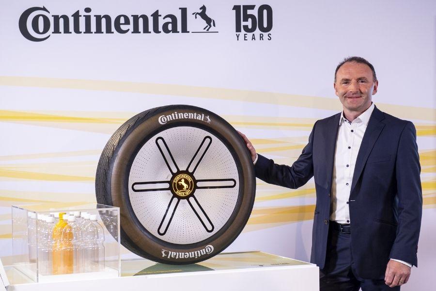 Continental imagines retreadable tires made from recyclable materials 