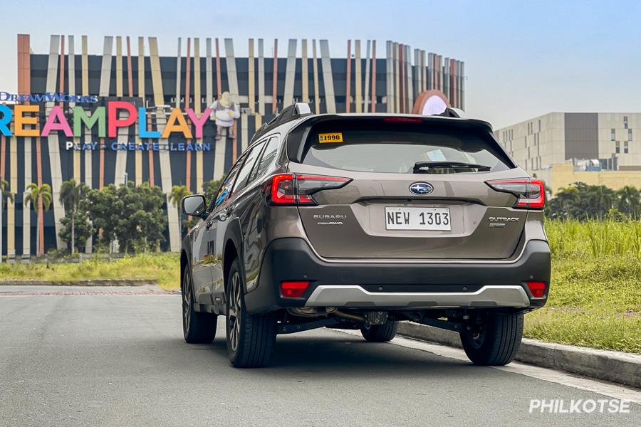 2022 Subaru Outback rear shot