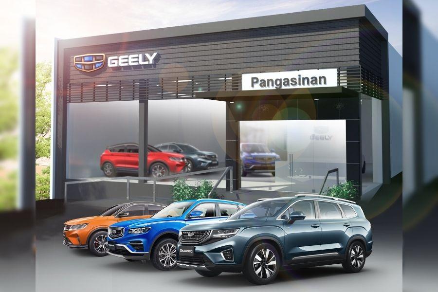 Geely now has 19 dealerships with 3 branches opened in September