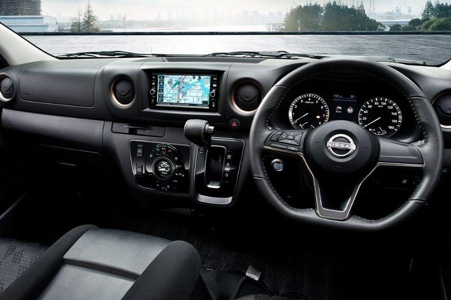 nissan van 2022 inside