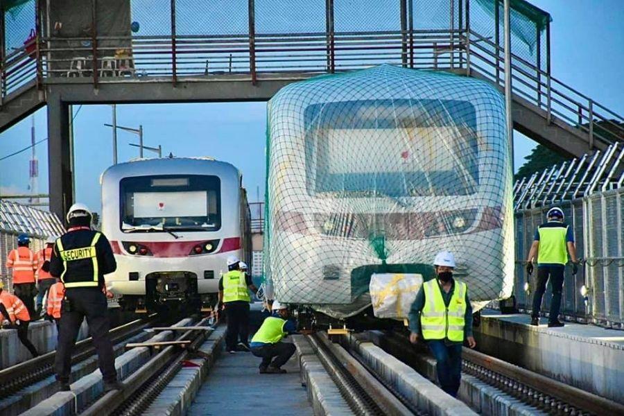 MRT-7 on target for 2022 opening as second batch of trains arrive