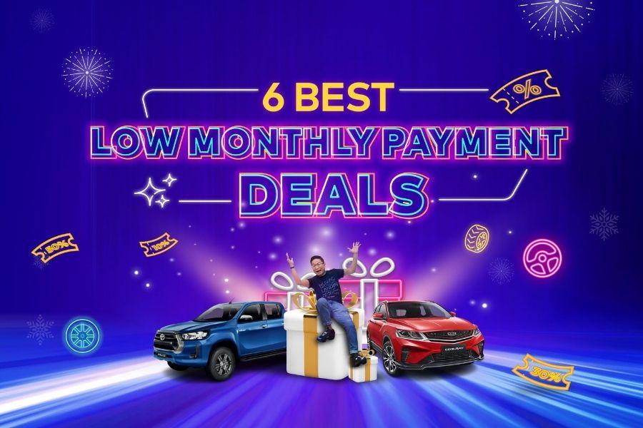The Six best low monthly payment deals currently on Philkotse