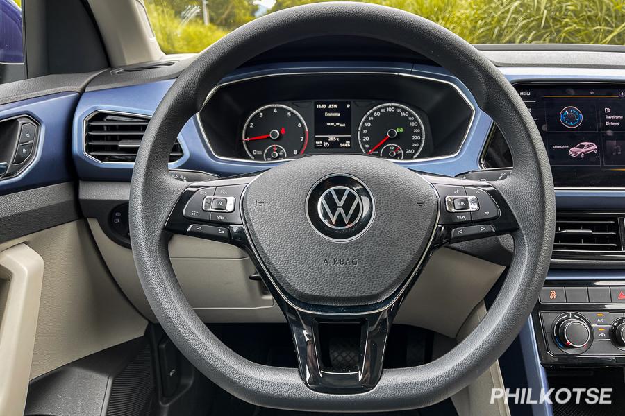 2021 Volkswagen T-Cross SE steering wheel