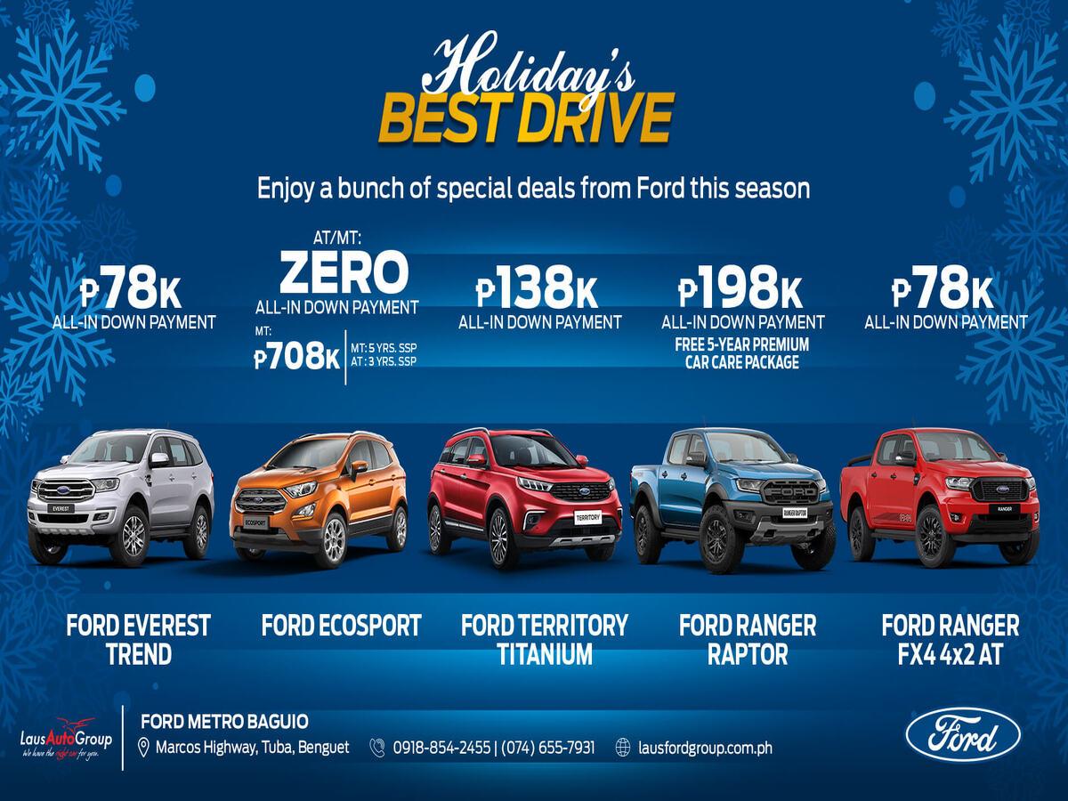 Ford EcoSport Selected Variants With Zero Down payment
