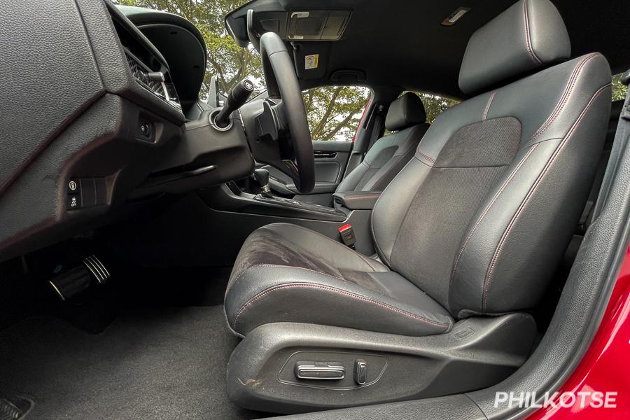 2022 Honda Civic RS interior seats