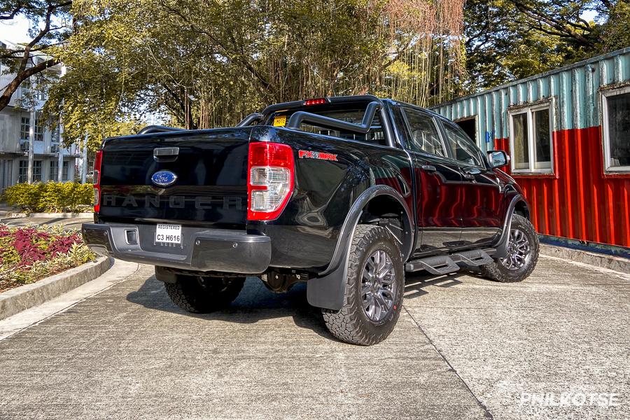 A picture of the rear of the old Ranger