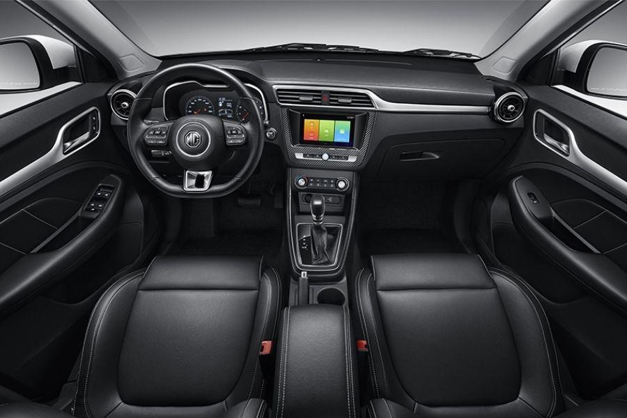 A picture of the interior of the MG ZS Alpha