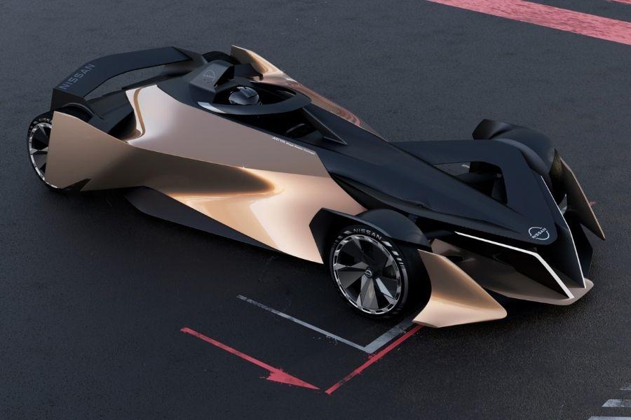 Nissan Ariya Single Seater Concept is a futuristic sports car