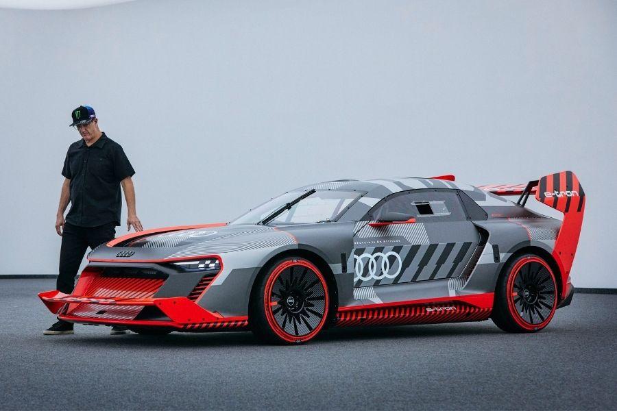 Audi S1 Hoonitron EV is Ken Block’s new Gymkhana machine