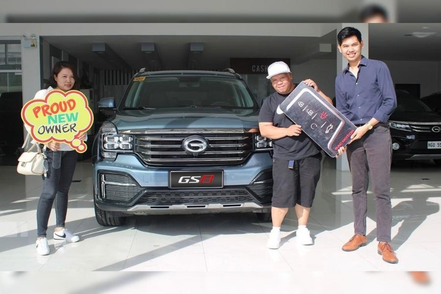 GAC Motor PH turns over all-new GS8 SUV to lucky raffle winner