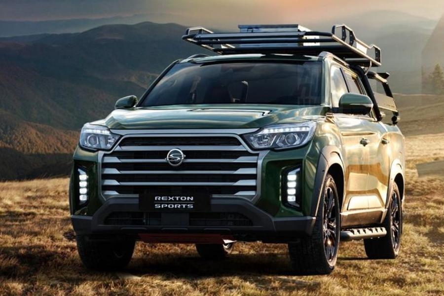 New SsangYong Musso truck looks wild with giant grille