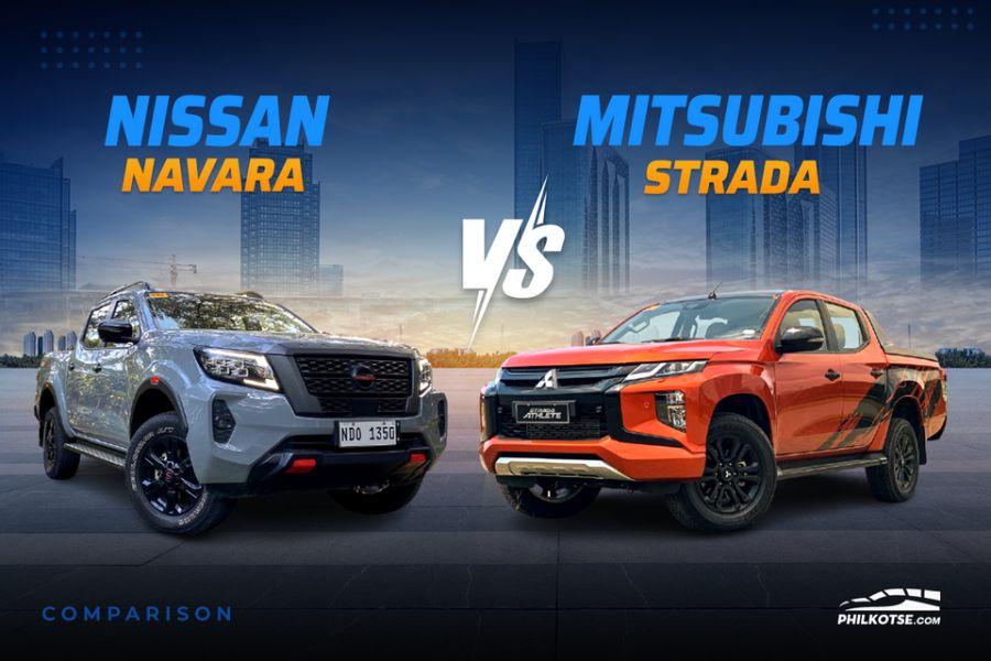 2022 Nissan Navara vs Mitsubishi Strada Comparo: Spec Sheet Battle 