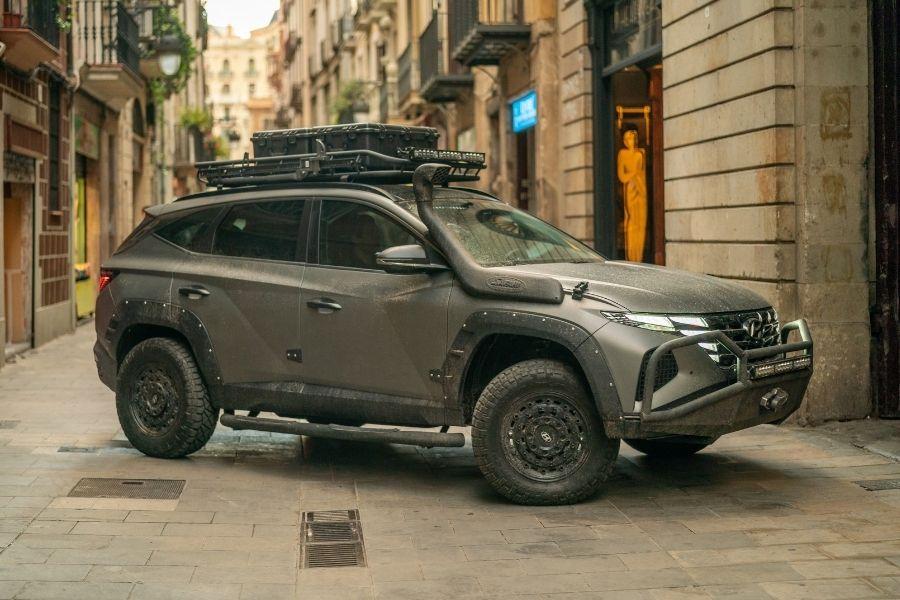 Hyundai Tucson Beast concept joins cast of Uncharted film 