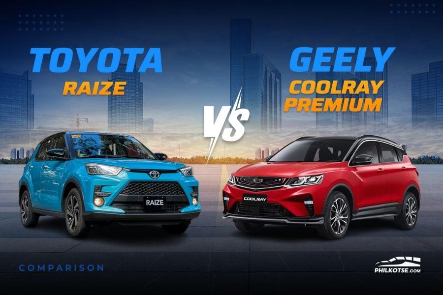 2022 Toyota Raize vs Geely Coolray Premium Comparo: Spec Sheet Battle 