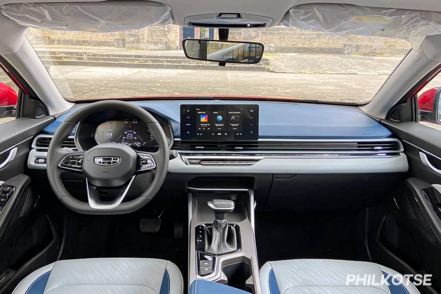 A picture of the Geely Emgrand's interior