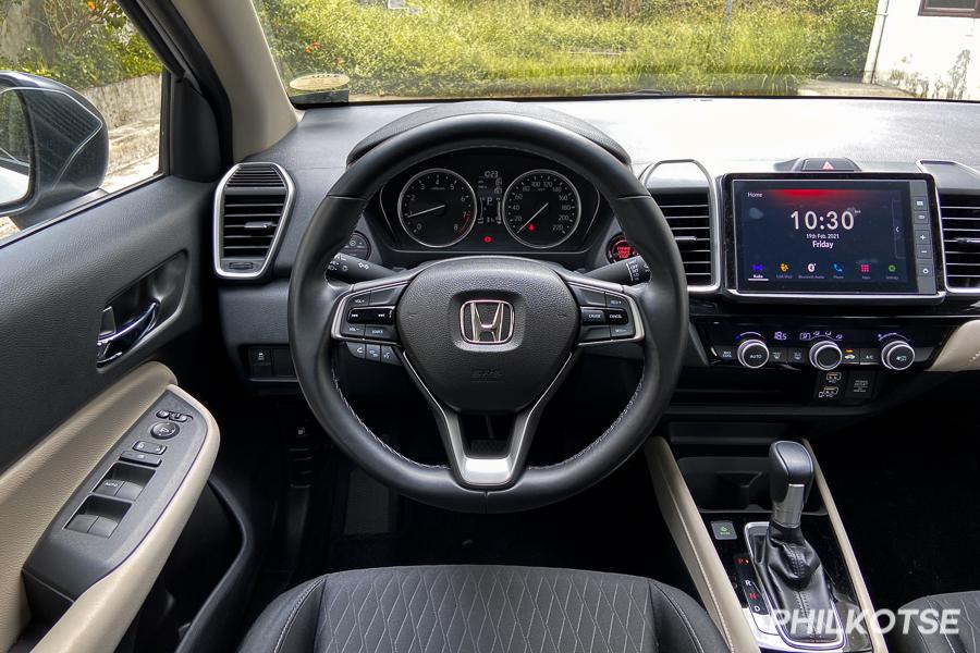 2021 Honda City Sedan V steering wheel