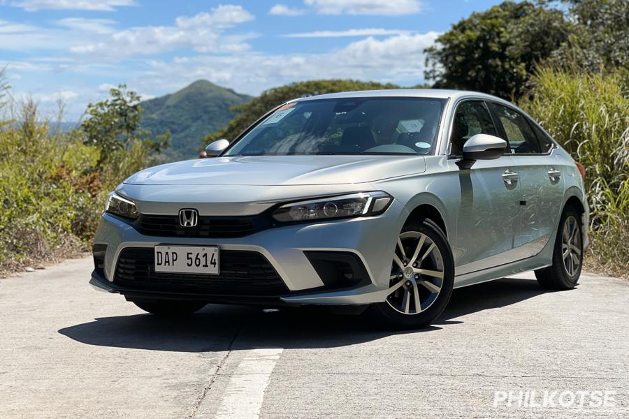 2022 Honda Civic in Morning Mist Blue Metallic demands your attention