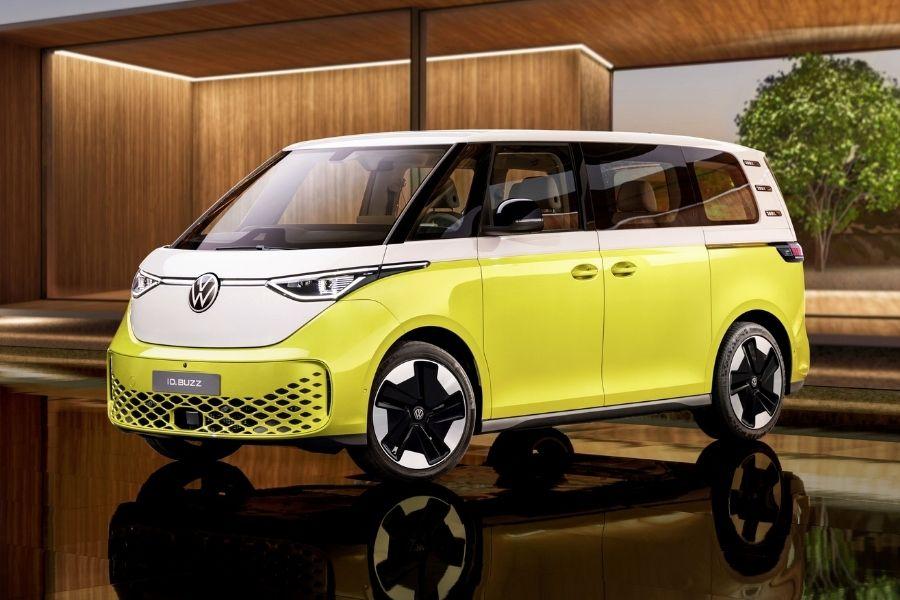 Volkswagen ID. Buzz electric van revealed with vegan leather