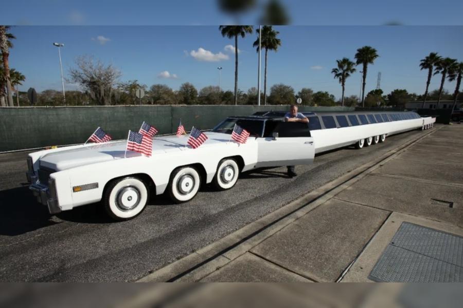 World’s longest car can accommodate over 75 people