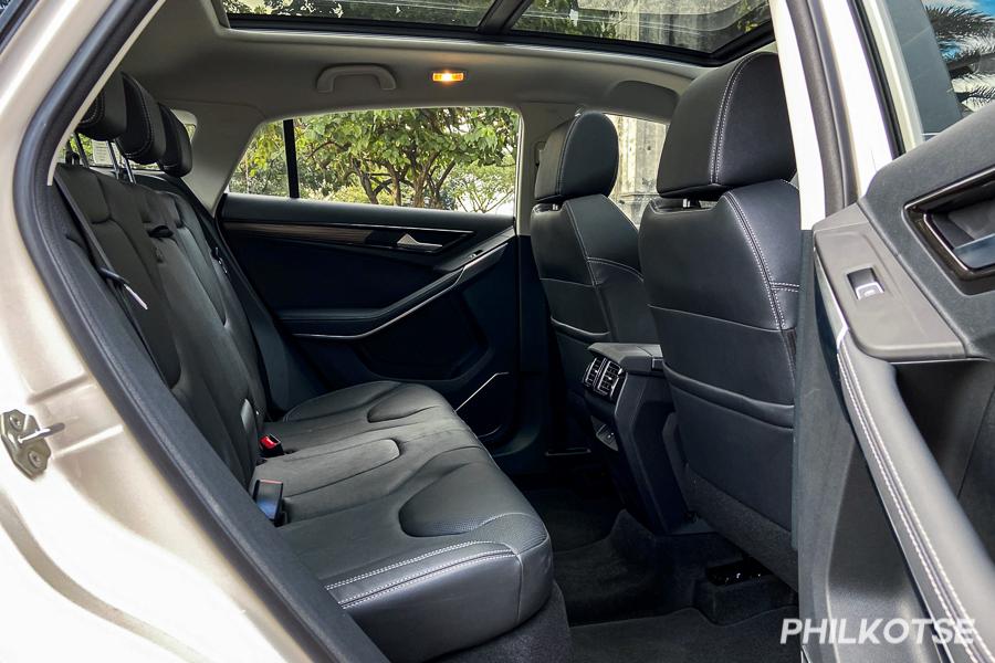 2021 Ford Territory rear seats