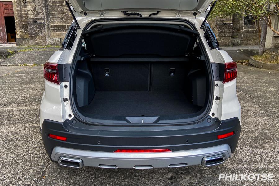 2021 Ford Territory cargo space