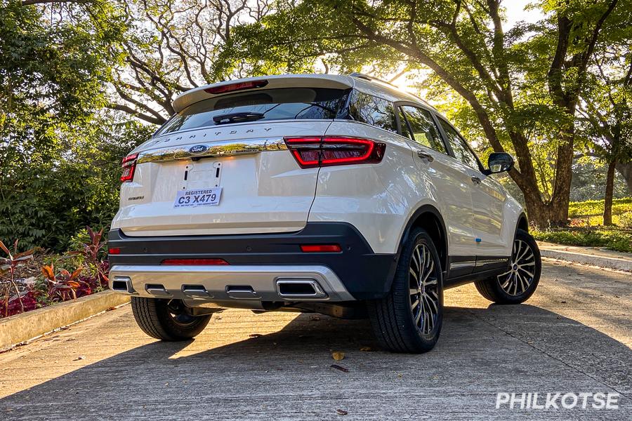 2021 Ford Territory rear shot