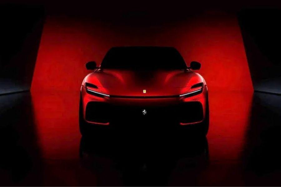 Ferrari Purosangue SUV first official teaser revealed