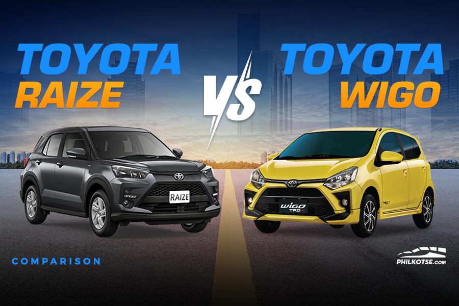 2022 Toyota Raize vs Toyota Wigo Comparison: Spec Sheet Battle 