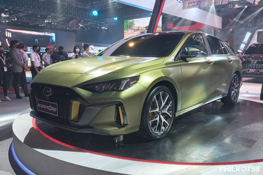 MIAS 2022: GAC reveals EMPOW55 sports sedan