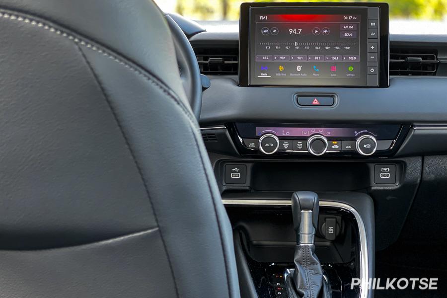 2022 Honda HR-V infotainment touchscreen