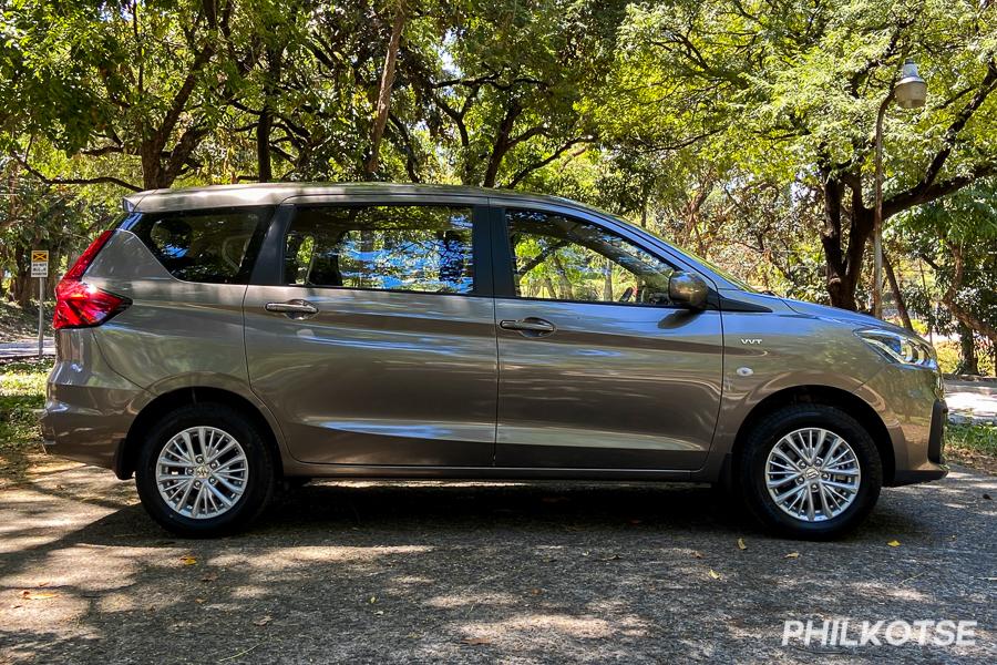 2022 Suzuki Ertiga side profile