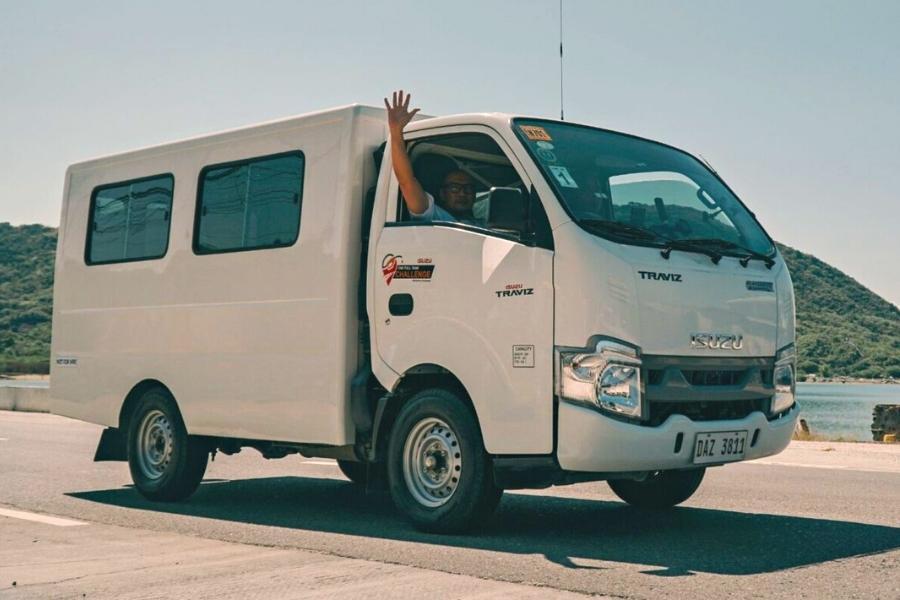 Isuzu Traviz traveled over 1,000 kms in one full tank