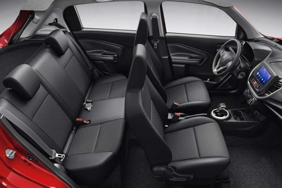 A picture of the Suzuki Celerio's interior