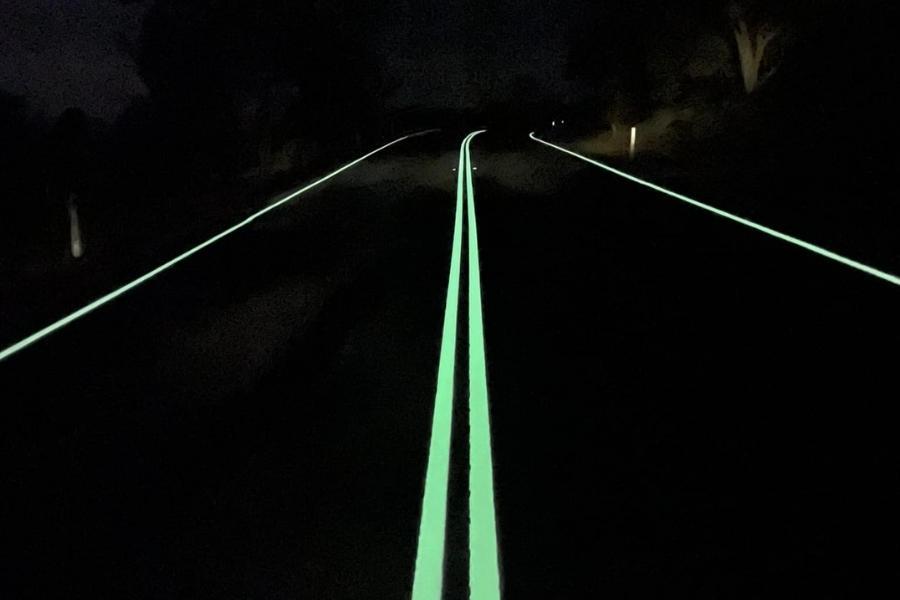 Can glowinthedark markings make roads safer? [Poll of the Week]