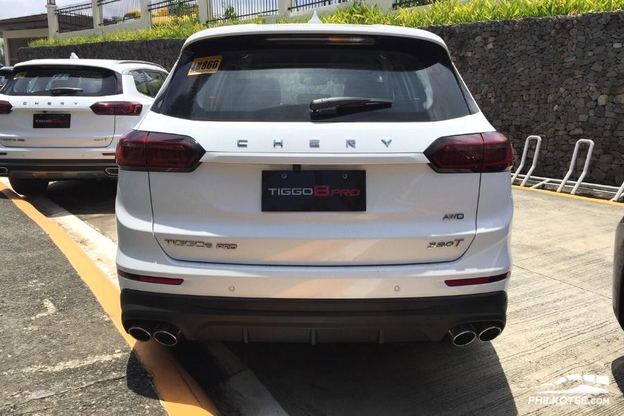 Chery Tiggo 8 Pro rear view