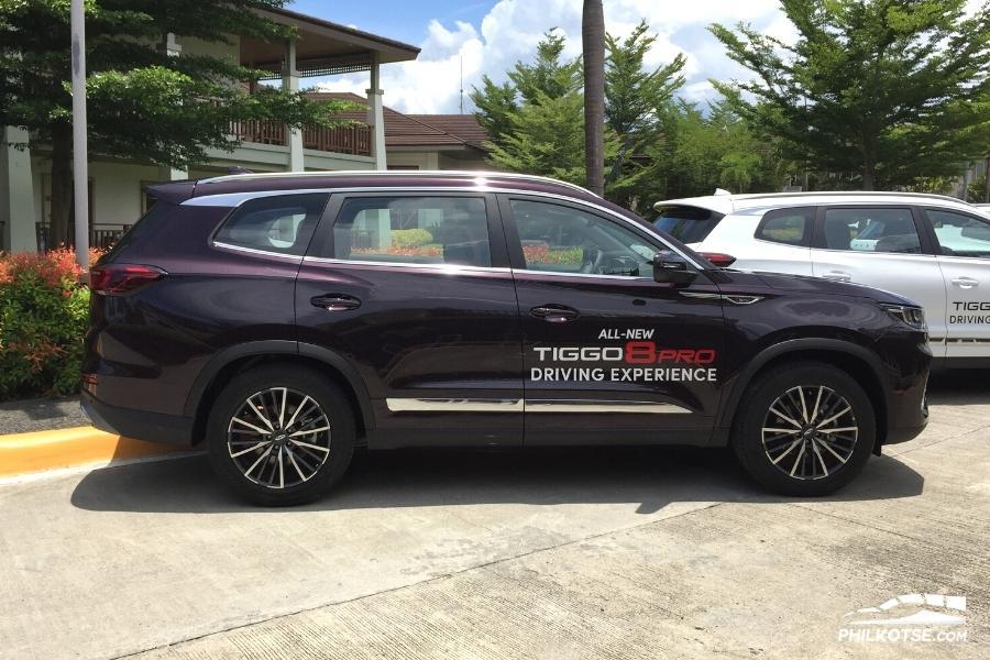 Chery Tiggo 8 Pro side view