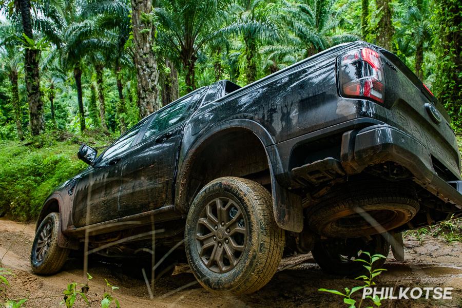 Ford Ranger off-roading