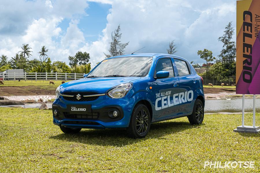 A picture of the front of the 2022 Suzuki Celerio