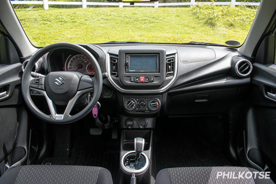 A picture of the 2022 Suzuki Celerio's front cabin