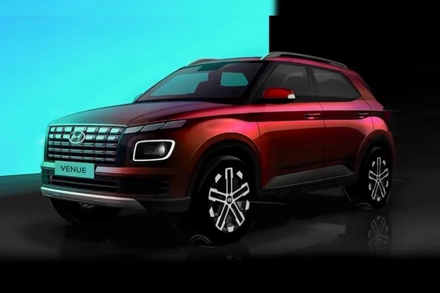 Hyundai Venue facelift leaked ahead of debut this month