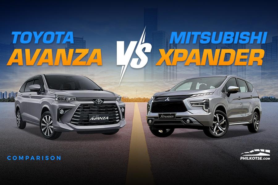 2023 Mitsubishi Xpander vs Toyota Avanza Comparison: Spec Sheet Battle 