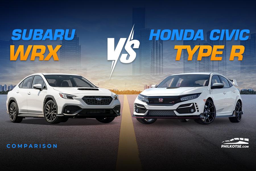 2023 Subaru WRX vs Honda Civic Type R Comparo: Spec Sheet Battle 