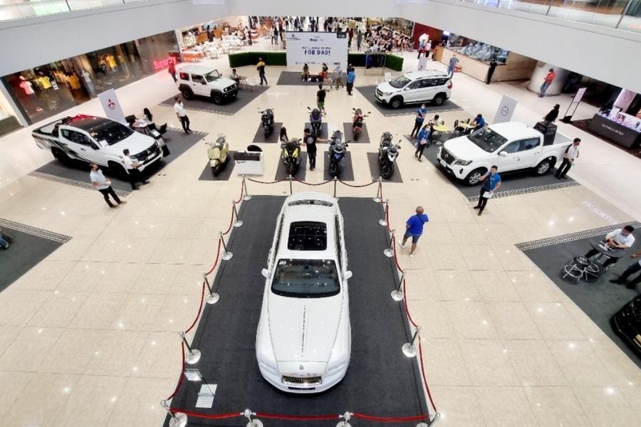 Autohub car display at SM Megamall will run until this weekend