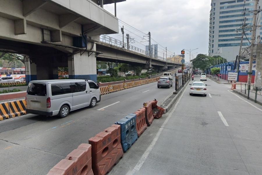 EDSA Timog flyover southbound temporarily closed to traffic
