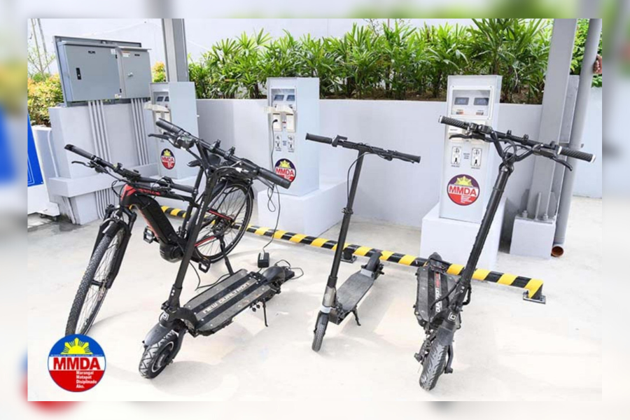 MMDA free charging station for e-bikes, e-scooters to open next week